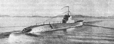 Подводная лодка типа «К» возвращается из похода