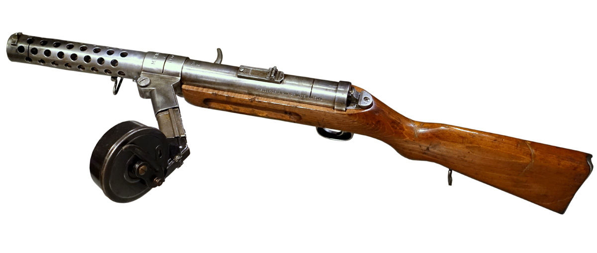Первый в мире пистолет пулемет MP18. Автомат МП18 Бергман фото,характеристики